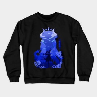 GENSHIN IMPACT NILOU NEGATIVE SPACE Crewneck Sweatshirt